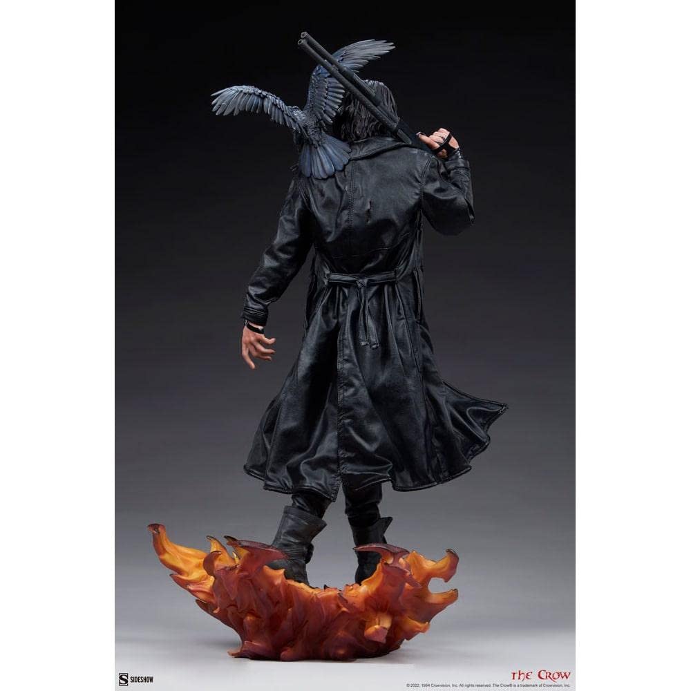 Sideshow Boneco de formato premium The Crow | Amazon.com.br